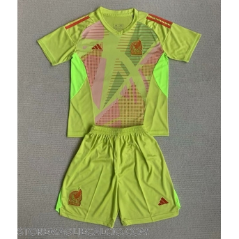 Messico Portiere Maglia Gara Casa Repliche Copa America 2024 Bambino